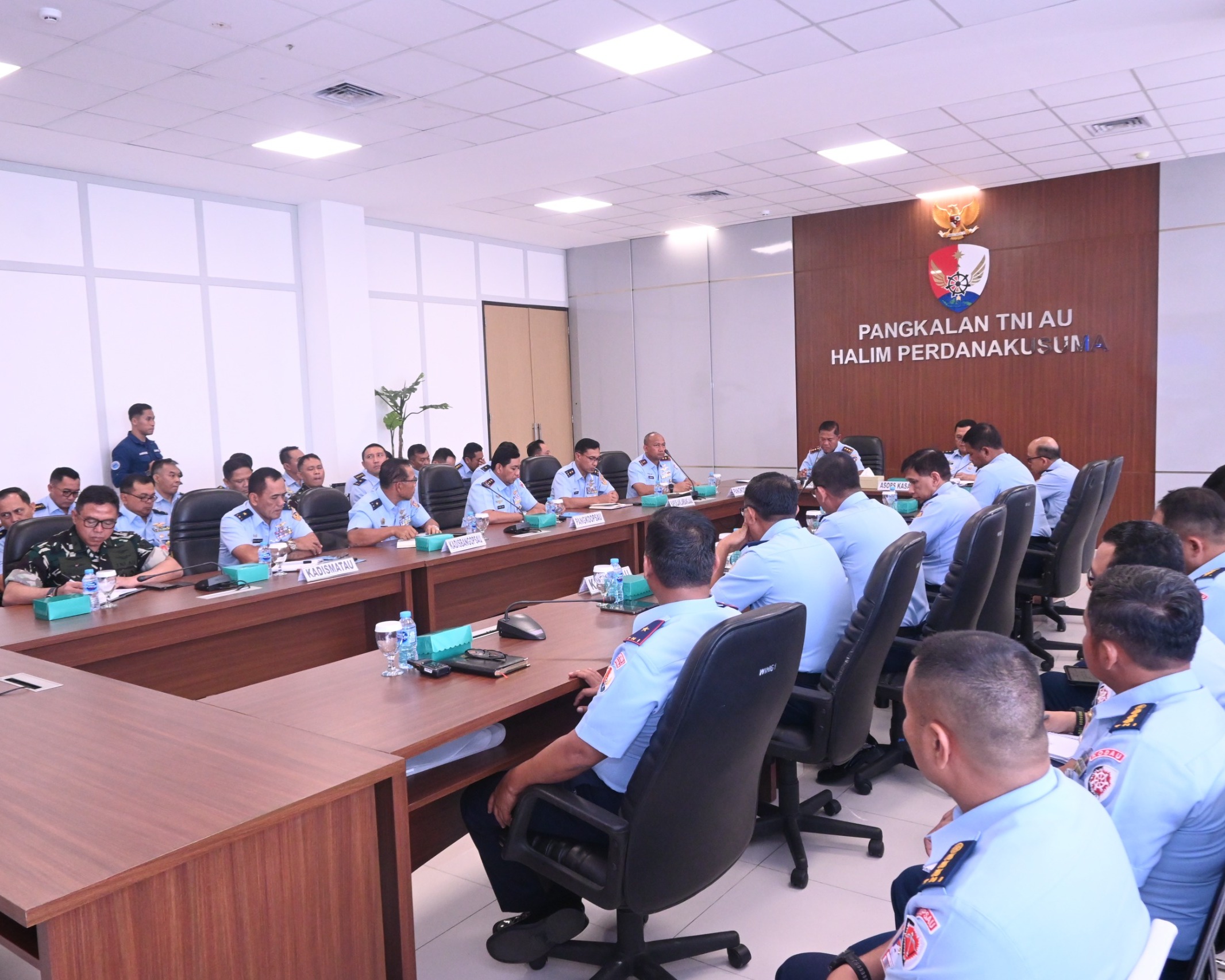 Pangkodau I Hadiri Rakor Penanganan Bencana Alam