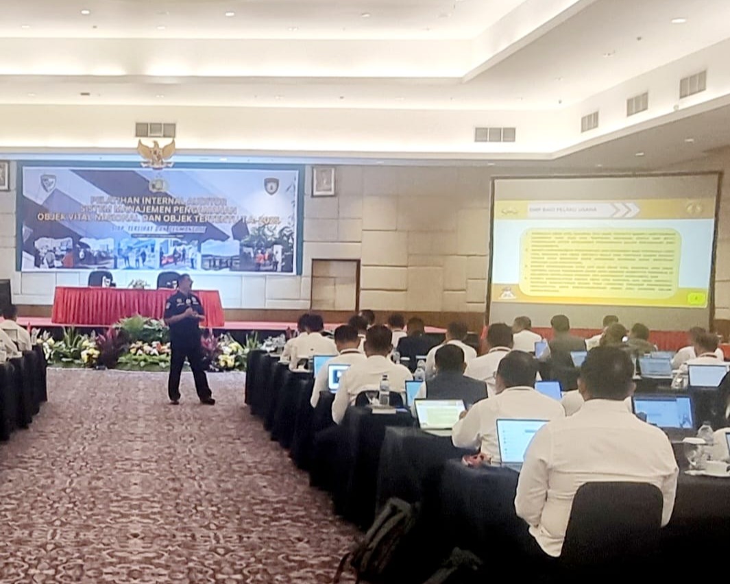 Korsabhara Baharkam Polri Gelar Pelatihan Auditor Sispamobvitnas Untuk Tingkatkan Kompetensi Pengamanan Objek Vital