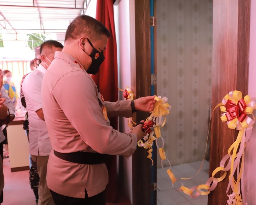 Resmikan Gedung Vaksin Center Polres Meranti, Kapolda Riau Targetkan Vaksinasi 1.000 Masyarakat Perhari