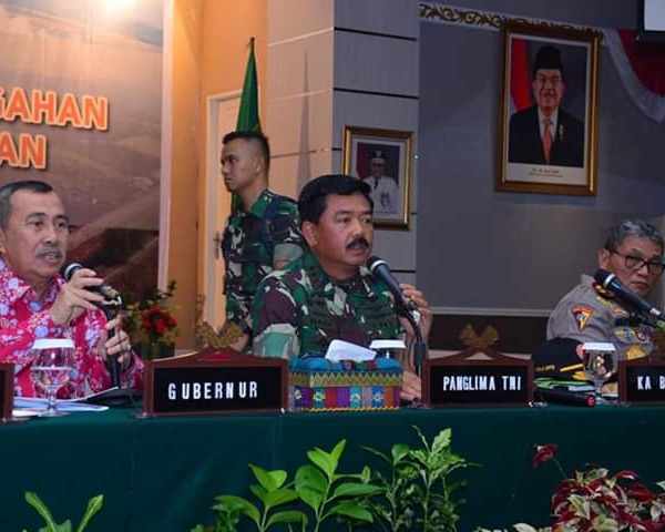 Sebanyak 350 Personil TNI Segera Didatangkan Untuk Membantu Memadamkan Karhutla di Provinsi Riau