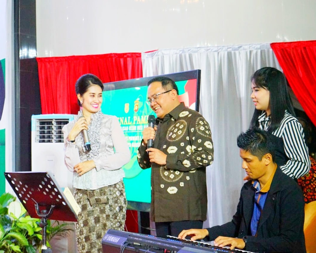 Pisah Sambut Kapolres Muba, Dodi: Kerja Bersama dan Bersama Kerja Untuk Pembangunan Muba