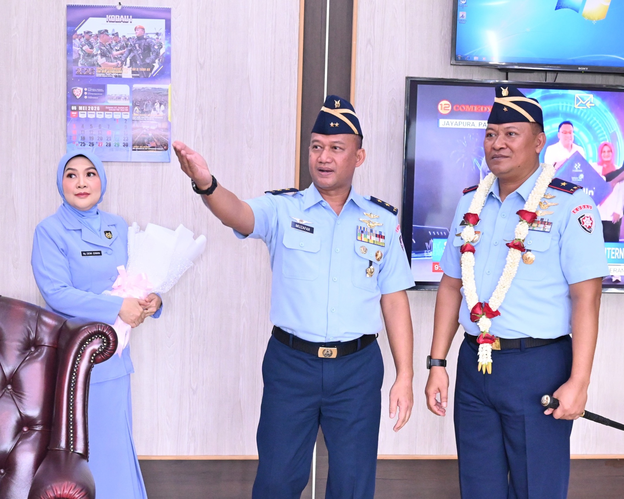 Kodau I Gelar Passing In Dan Passing Out Sambut Marsma TNI Erwin Sugiandi Dan Lepas Marsda TNI Muzafar