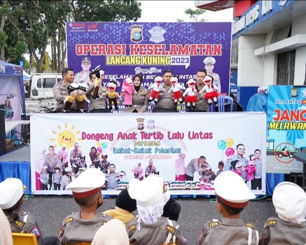 Hari Ke-13 Operasi Keselamatan Lancang Kuning 2023, Dirlantas Polda Riau: Kampanye Keselamatan Akan Terus Digaungkan Untuk Menurunkan Angka Kecelakaan dan Pelanggaran Lalulintas Serta Mewujudkan Budaya Tertib Berlalu Lintas