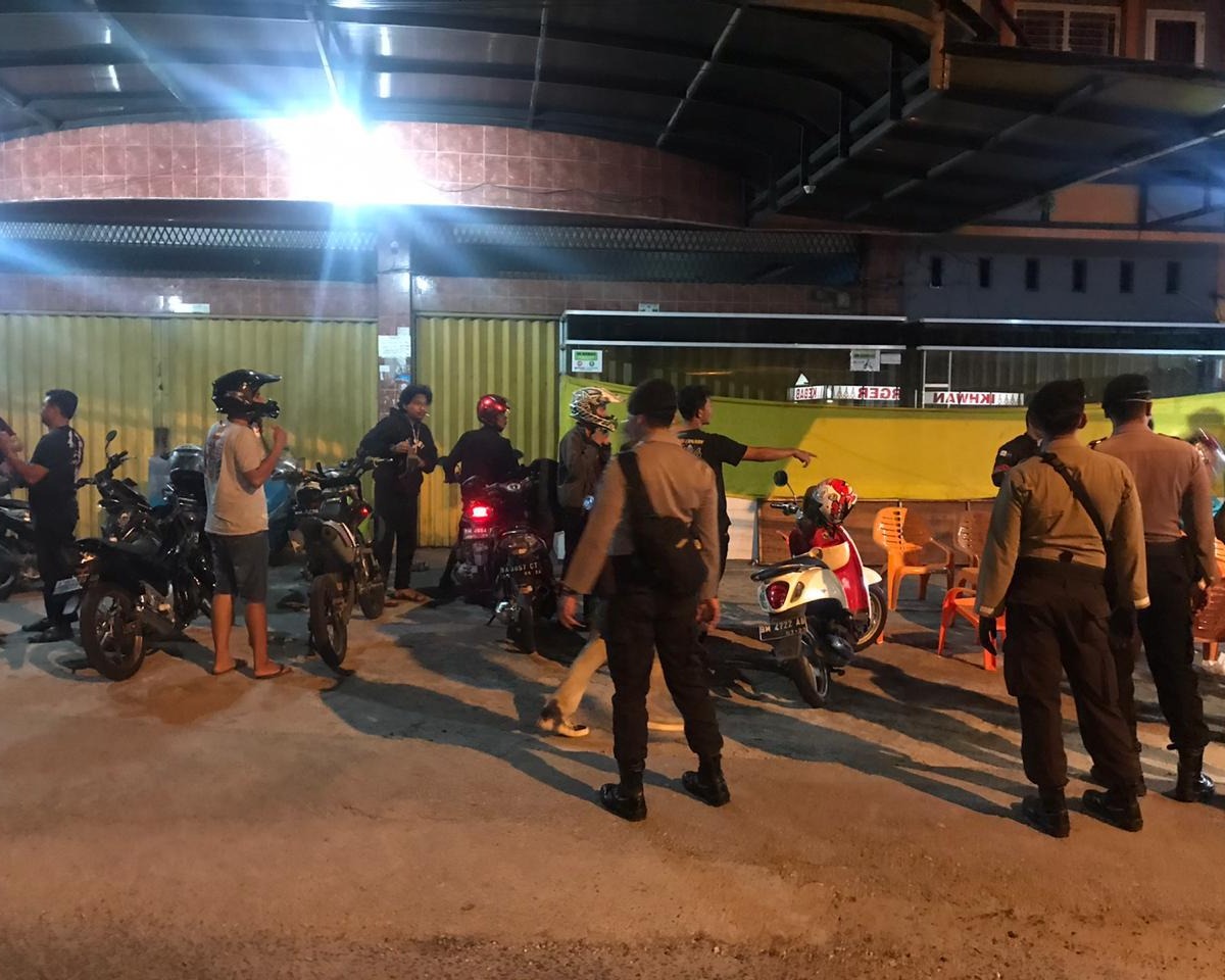 Polda Riau Gelar Patroli Skala Besar Cegah Penyebaran Covid-19