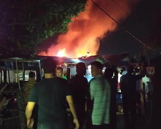 Breaking News : Telah Terjadi Kebakaran di Desa Kuta Galuh Aceh Tenggara