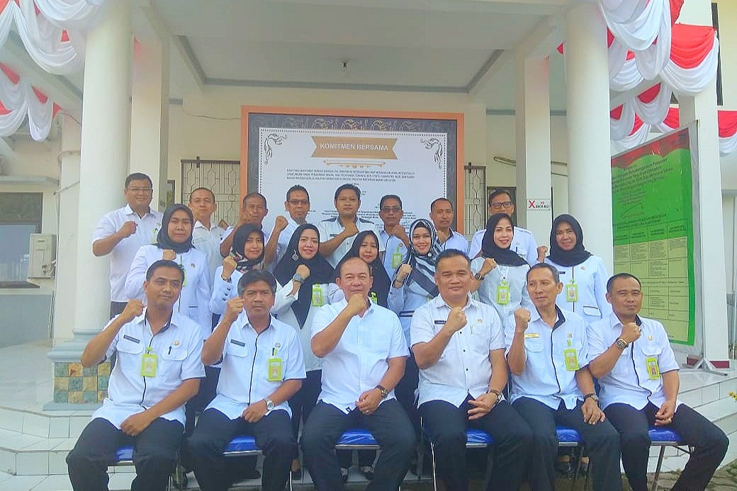 Jaga Integritas, DPMPTSP Muba Deklarasi Komitmen Bersama