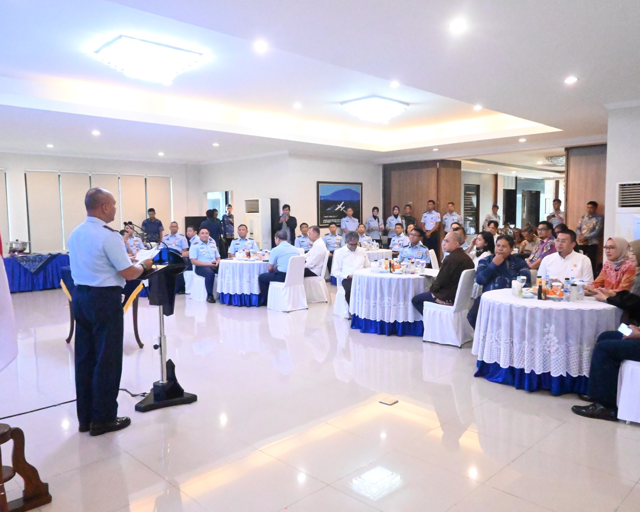 Pangkodau I Apresiasi Kinerja Lanud HNM Terima Alih Status  Pengelolaan BMN Dari BP Batam