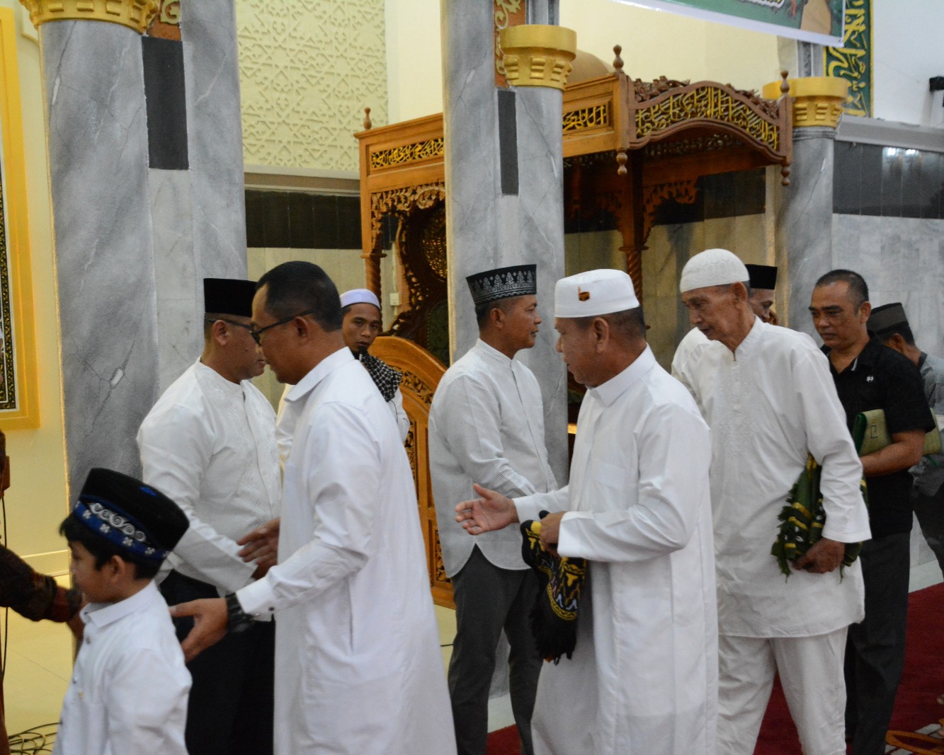 Korem 031/WB Gelar Sholat Idul Adha Bersama Dan Penyembelihan Hewan Kurban