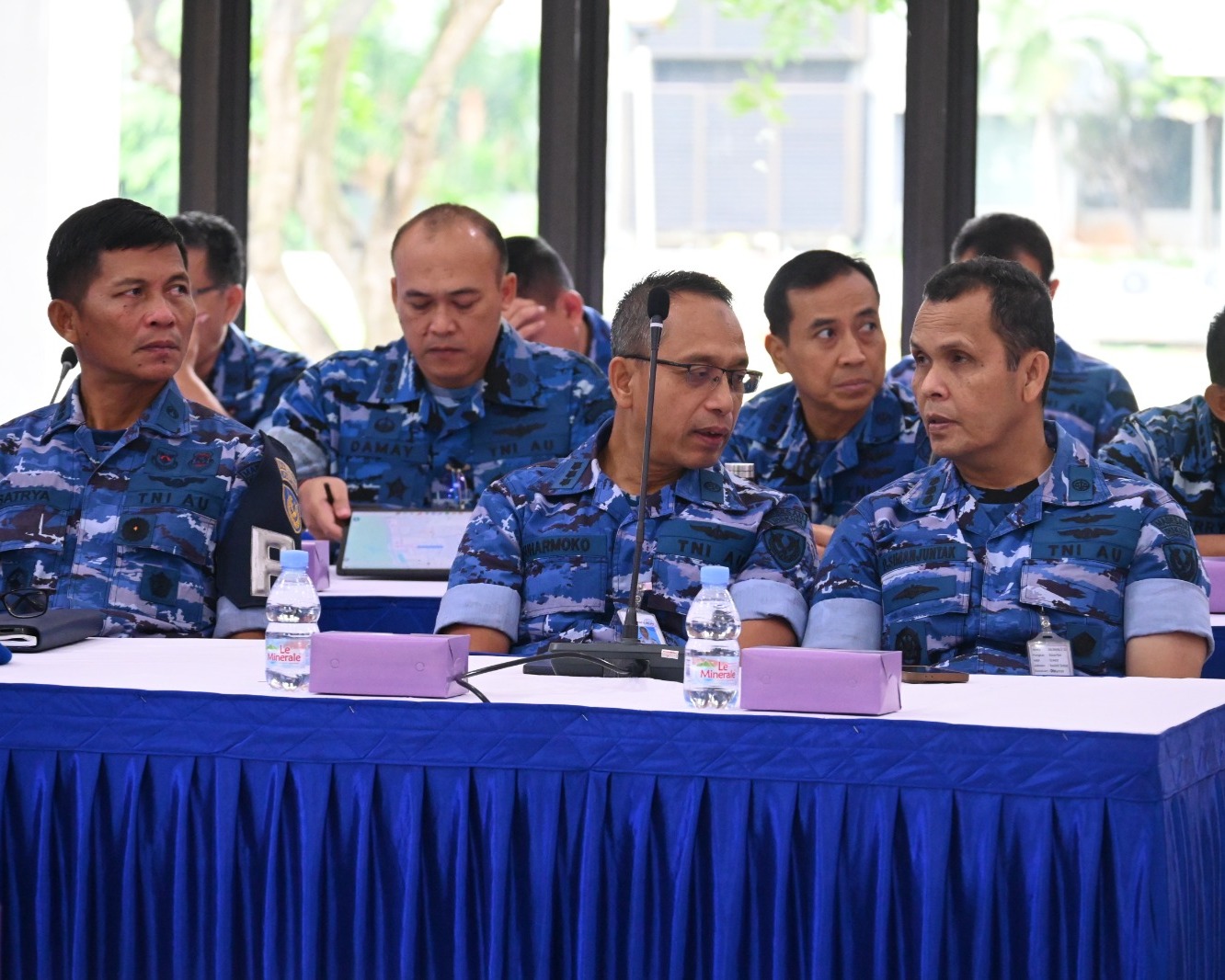 Aster Kaskodau I Dan Kakum Kodau I Hadiri Rapat Singkronisasi Rancangan Pengelolaan Ruang Udara