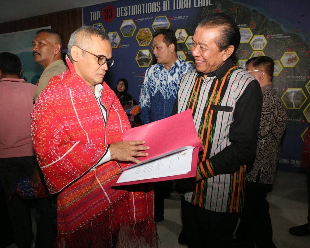 Wabup Taput Menyambut Kunker Spesifik Komisi VI DPR RI