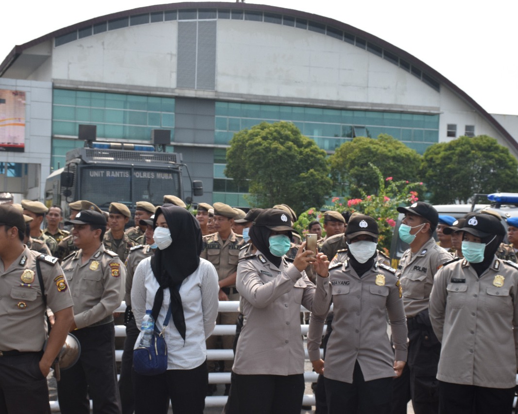 Polres Muba Kawal, Pendemo Penyulingan Minyak Ilegal Drilling