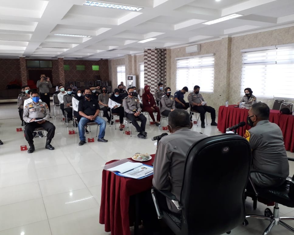 Tim Puslitbang Polri Kunjungi Polresta Pekanbaru
