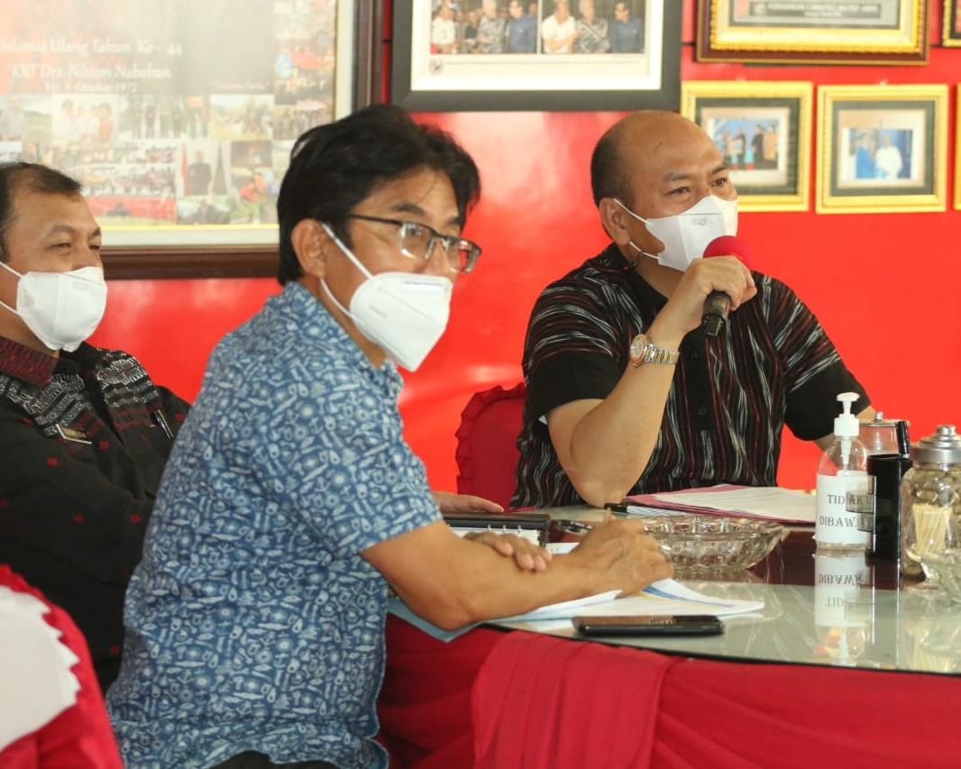 Bupati Taput Jadi Narasumber Pada Acara Sosialisasi dan Promosi Pendaftaran CPNS Lingkup Deputi Bidang Koordinasi Pariwisata dan Ekonomi Kreatif Kementerian Koordinator Bidang Kemaritiman dan Investasi