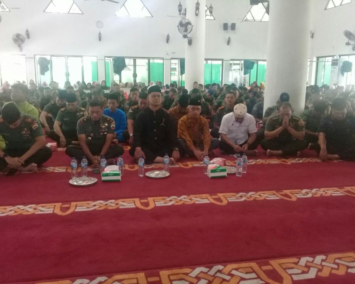 Dalam Rangka Memperingati Hari Juang TNI AD Melaksanakan Doa Bersama