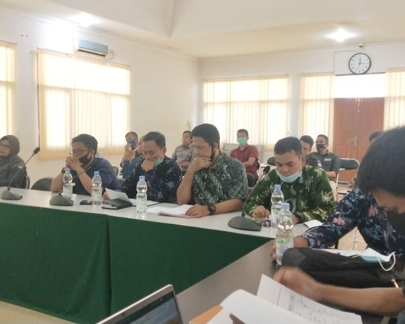 Bahas Strategi Pengawasan Pilkada di Tengah Pandemi Covid-19, Bawaslu Riau Rakor Dengan Bawaslu Kabupaten/Kota
