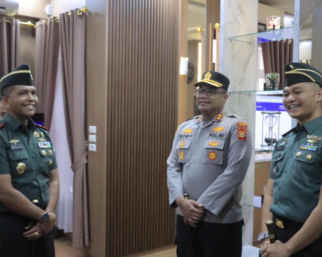 Polres Kampar Dikunjungi Danrem 031/WB, Soliditas TNI-Polri Ditegaskan