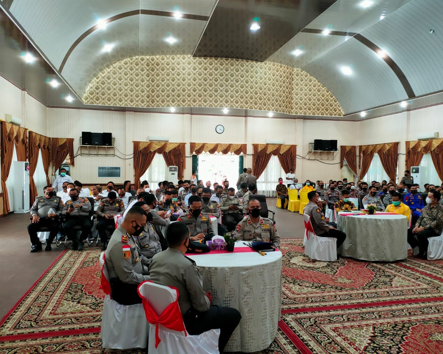 Rapat Kerja Pimpinan Polres Rokan Hilir Tahun 2022