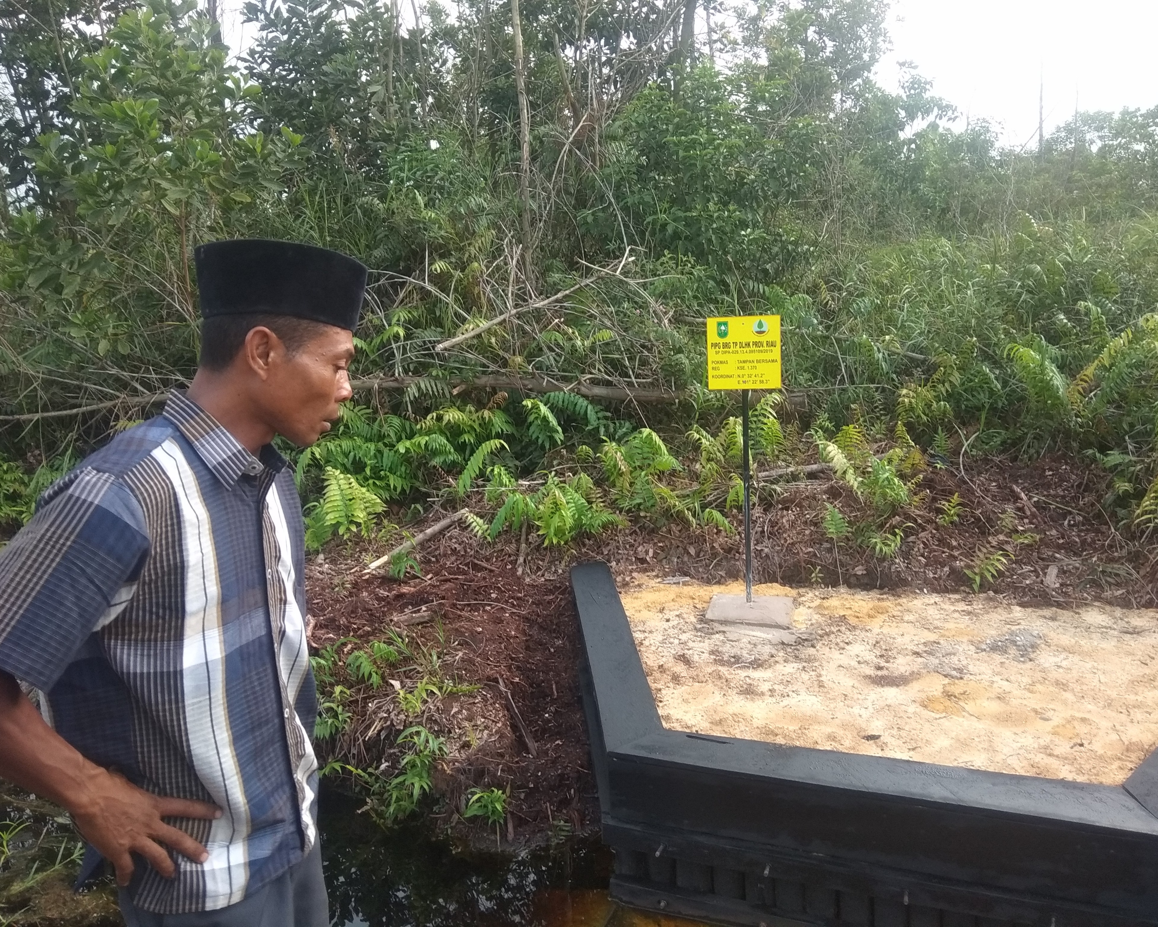 Nurhasminsyah Camat Payung Sekaki: Pembuatan Sekat Kanal Kalau Tidak Sesuai Aturan, Silahkan dari Pemeriksa Mengusut 