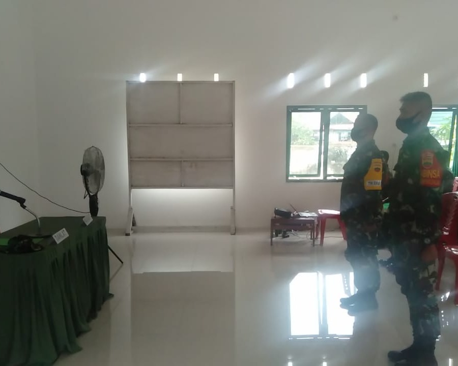 Pasi Ops Kodim 0301/PBR Menutup Kegiatan Latnis Ter Kodim 0301/PBR TA 2021