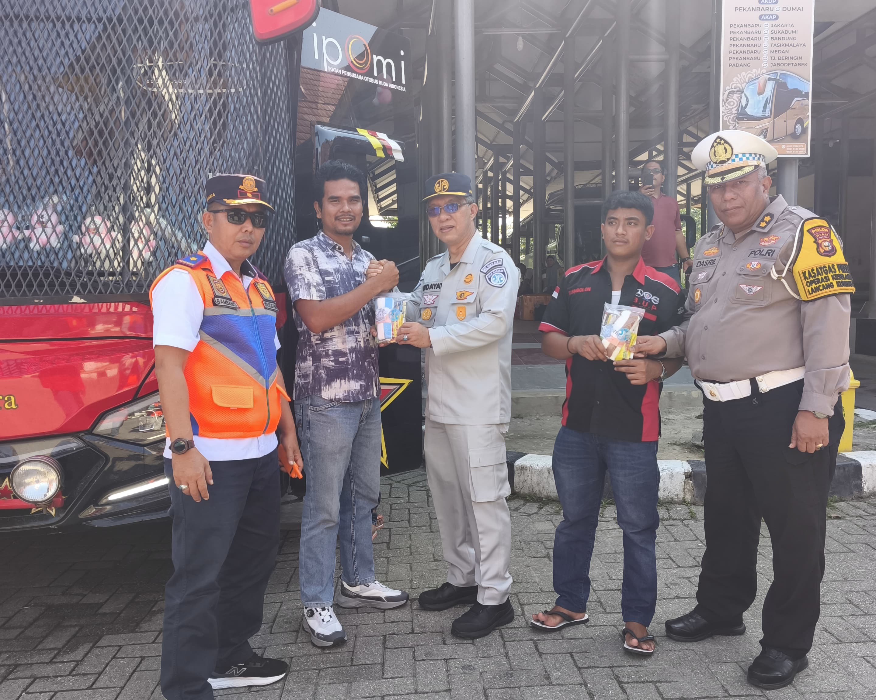 Operasi Keselamatan Lancang Kuning 2026, Ditlantas Polda Riau Gelar Ramp Check Dan Intensifkan Pengawasan di Momen Libur Panjang