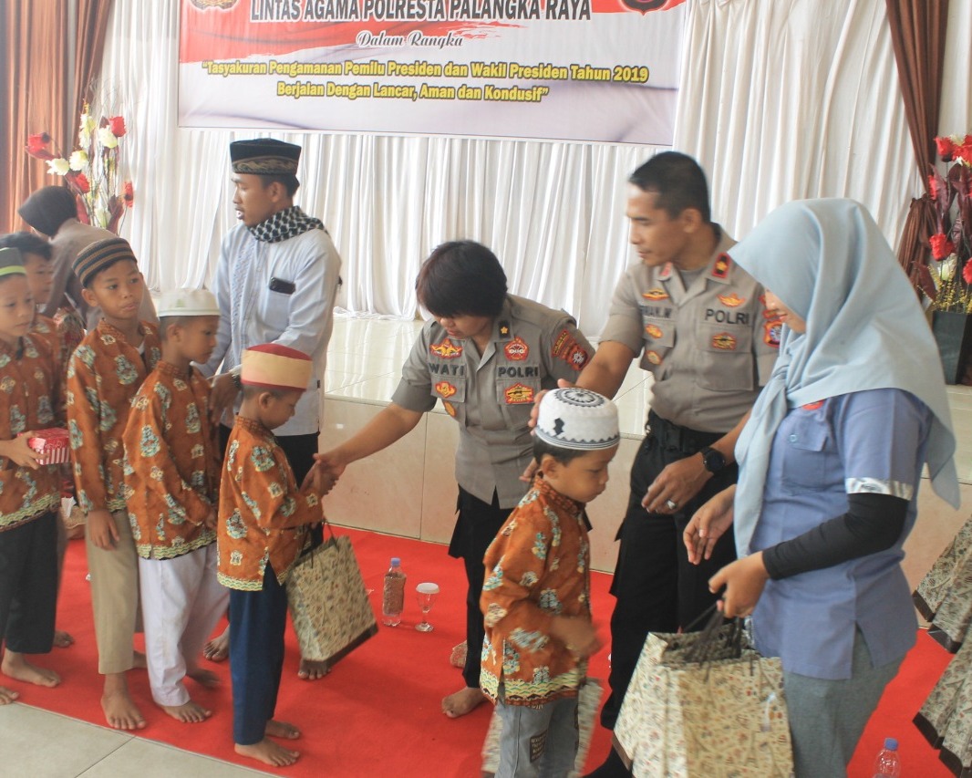Polresta Palangka Raya Mengadakan Doa Bersama Lintas Agama