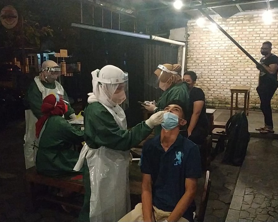 Tim Pemburu Teking Polsek Limapuluh Gelar Operasi Yustisi di Beberapa Pusat Kuliner