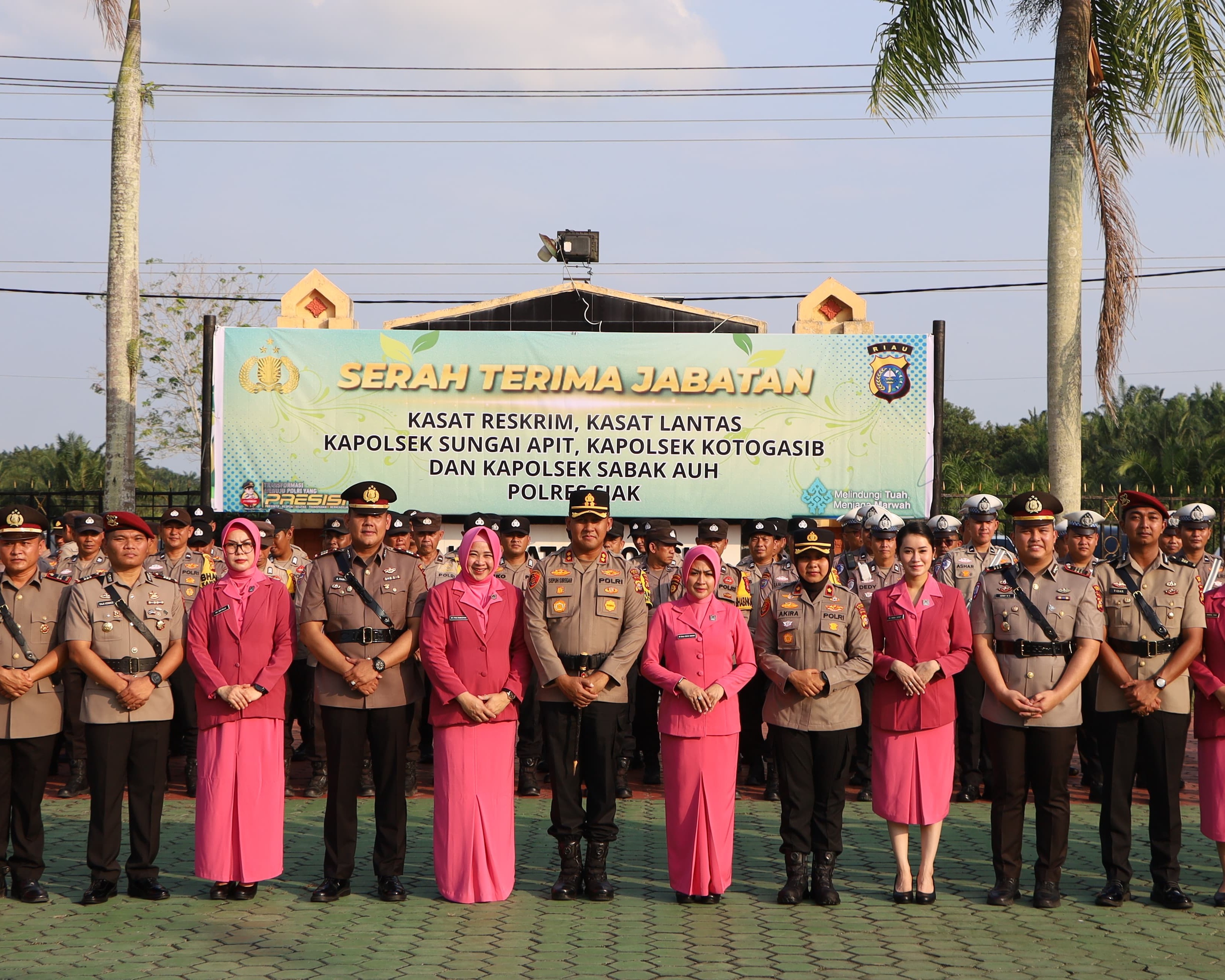 Rotasi Jabatan Di Polres Siak, Kapolres Tekankan Profesionalisme Dan Pelayanan Humanis