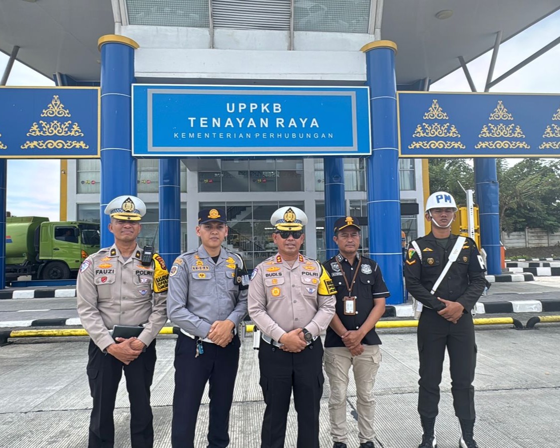 Satgas Gakkum Operasi Patuh Lancang Kuning 2025 Polda Riau Tindak 48 Pelanggaran Di Jalintim Tenayan Raya