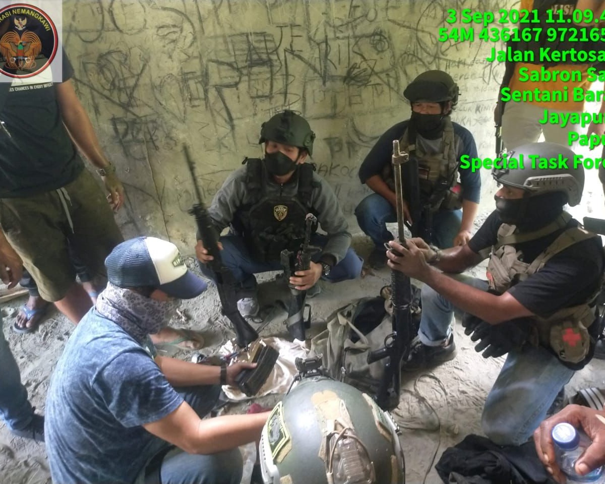 Tangkap Gigen Telenggeng, Satgas Nemangkawi Sita 3 Pucuk Senpi