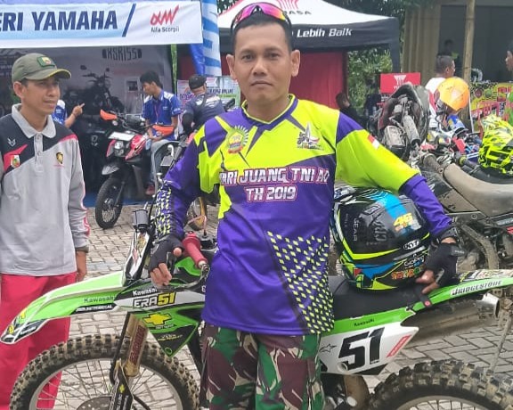 Dandim 0301/Pekanbaru Hadiri Kegiatan Trail Adventure Jelajah Alam Danau Buatan (Trabas Motor Trail), Dalam Rangka Memperingati Hari Juang TNI AD Tahun 2019 Korem 031/WB 