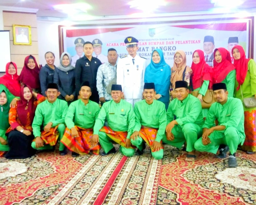 Lantik Camat Bangko Rokan Hilir, Ini Harapan Bupati