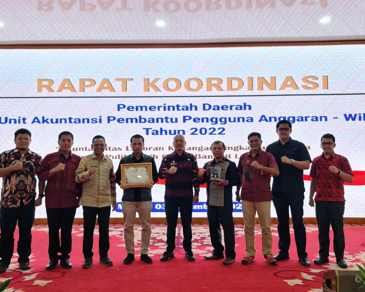 Pertahankan WTP 8 Tahun Berturut - turut, Pemerintah Kabupaten Tapanuli Utara Raih Penghargaan Dari Kemenkeu