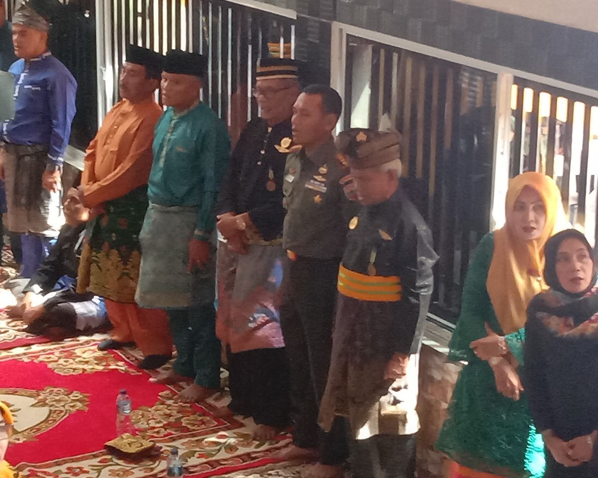 Dandim 0301/Pekanbaru Hadiri Kegiatan Penabalan Pengurus Kekerabatan Kesultanan Siak Sri Indra Pura Se Provinsi Riau