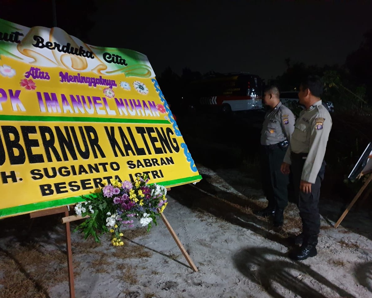 Polresta Palangka Raya, Melayat ke Rumah Duka Pejuang Kemerdekaan Serka Imanuel Nuhan