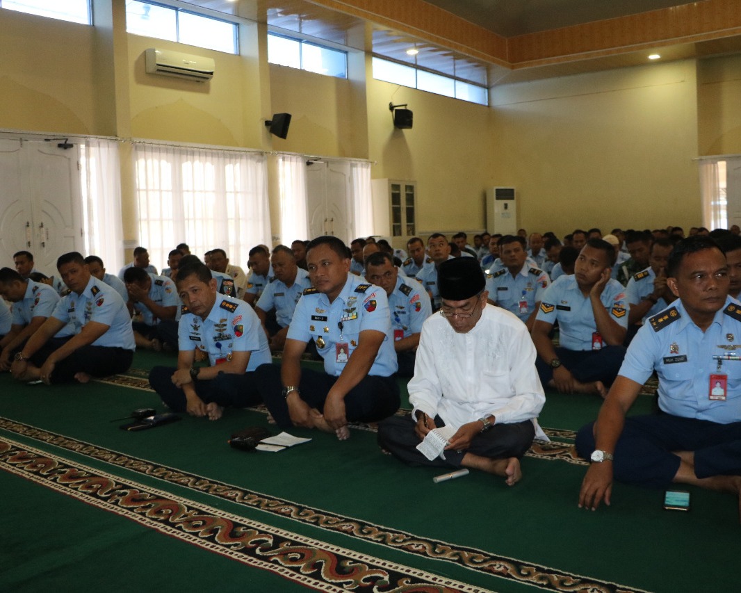 Danlanud RSN: Perlihatkan Keuletan, Ketangguhan, Keyakinan Dan Ketakwaan