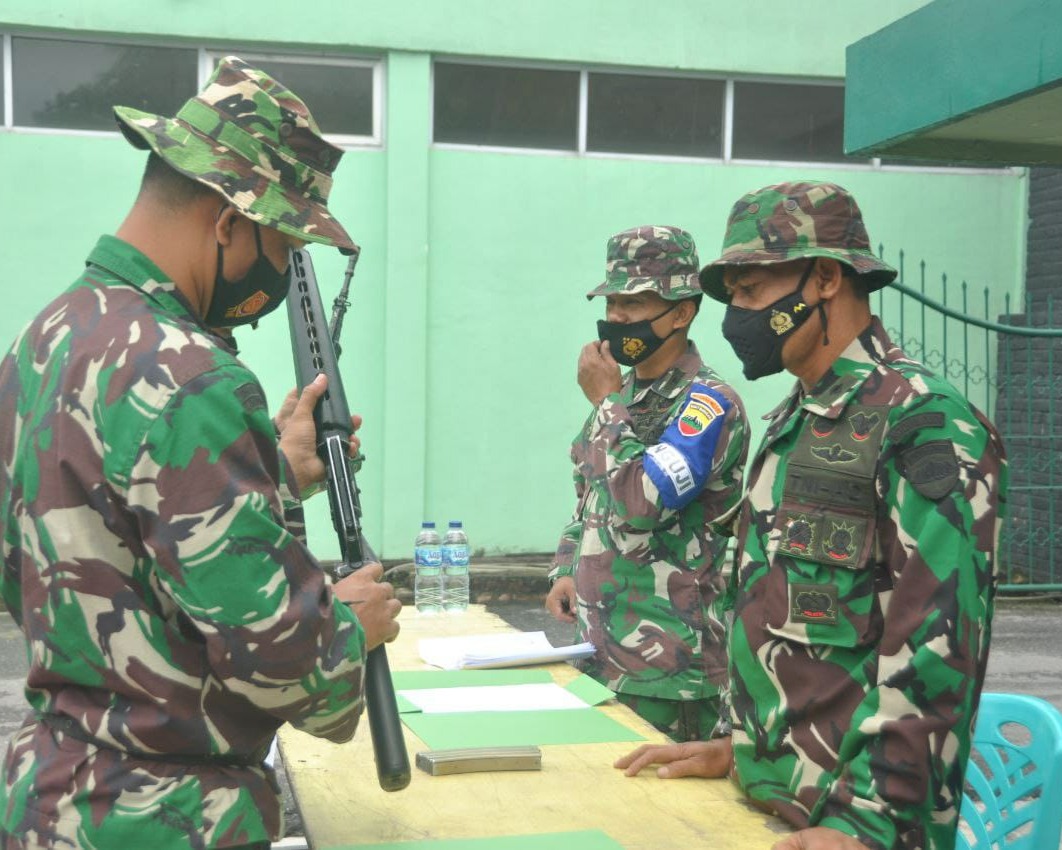 Tingkatkan Keterampilan Prajurit, Kodim 0301/PBR Laksanakan UTP Umum Teritorial