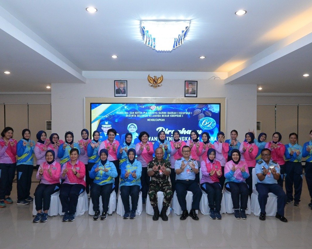 HUT Ke-62 Wara, Sebagai Tanda Syukur Panglima Koopsud I Gelar Potong Tumpeng