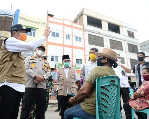 Gubri Lakukan Kunjungan Ke Kota Dumai Untuk Melakukan Peninjauan Terkait Pelaksanaan PSBB