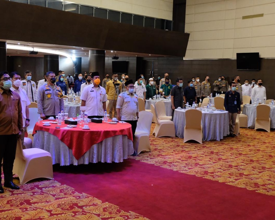 Kapolda Riau Inisiasi Deklarasi Bersama Partai Politik, Wujudkan Pilkada Serentak Aman, Damai, Kondusif Ditengah Pandemi Covid-19