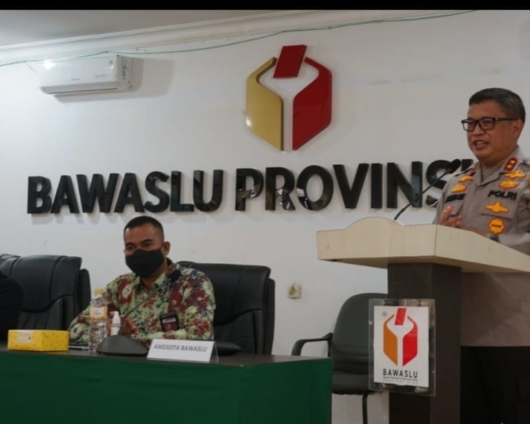 Buka Rakor Sentra Gakkumdu Se Provinsi Riau, Kapolda Riau: Kita Akan Dukung Keputusan Bawaslu