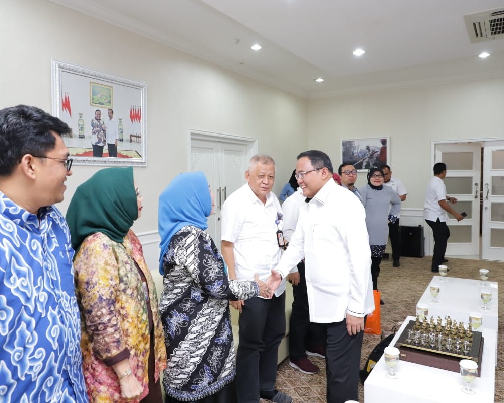 Sowan ke Bupati Muba, Rektor UBD Palembang Tawarkan Kerjasama