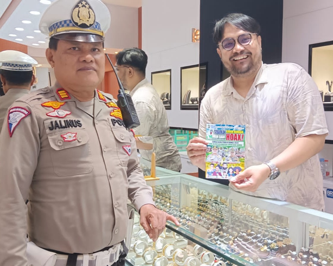 Patroli Dialogis Ditlantas Polda Riau Dalam Rangka Cooling System