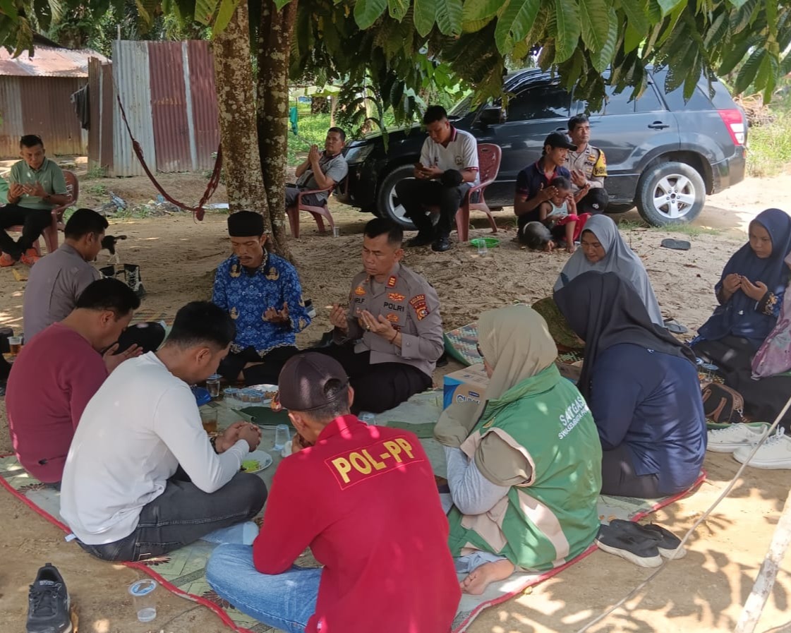 Polsek Bandar Sei Kijang Monitoring Jagung Pipil PT CDSL, Dukung Program Ketahanan Pangan