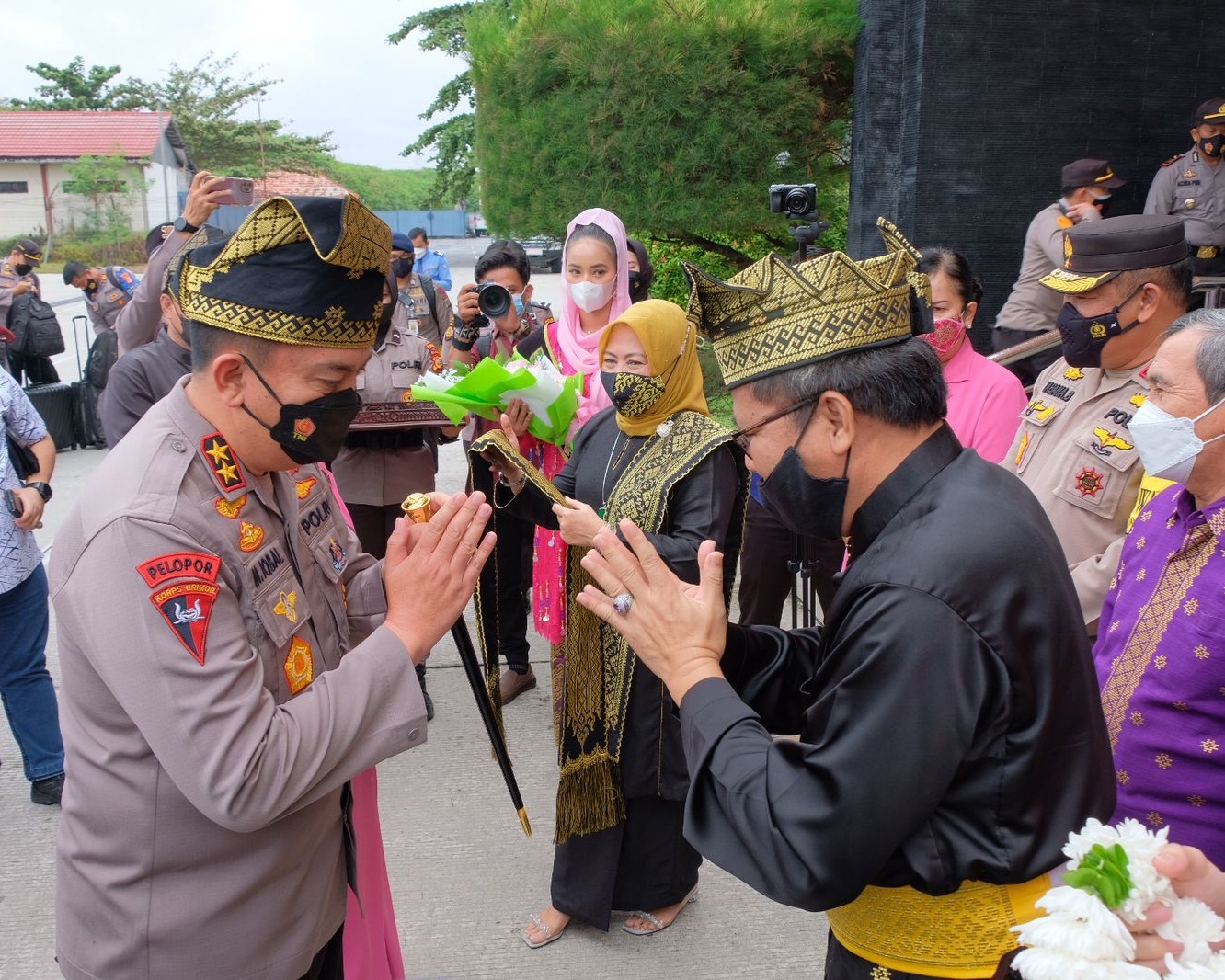 Tiba Di Kota Pekanbaru Disambut Forkopimda, Kapolda Irjen Pol M. Iqbal: Saya Akan Maksimalkan Dan Dedikasikan Tugas Kepolisian Untuk Masyarakat Riau