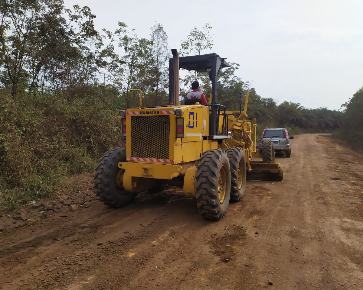 Ini kata  Made Wirya Susila Kordinator PT Patra Jasa, Pengelola jalan eks Pertamina Desa Jawetan Bartim