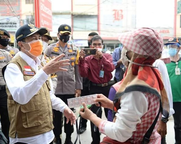 Gubri Lakukan Kunjungan Ke Kota Dumai Untuk Melakukan Peninjauan Terkait Pelaksanaan PSBB