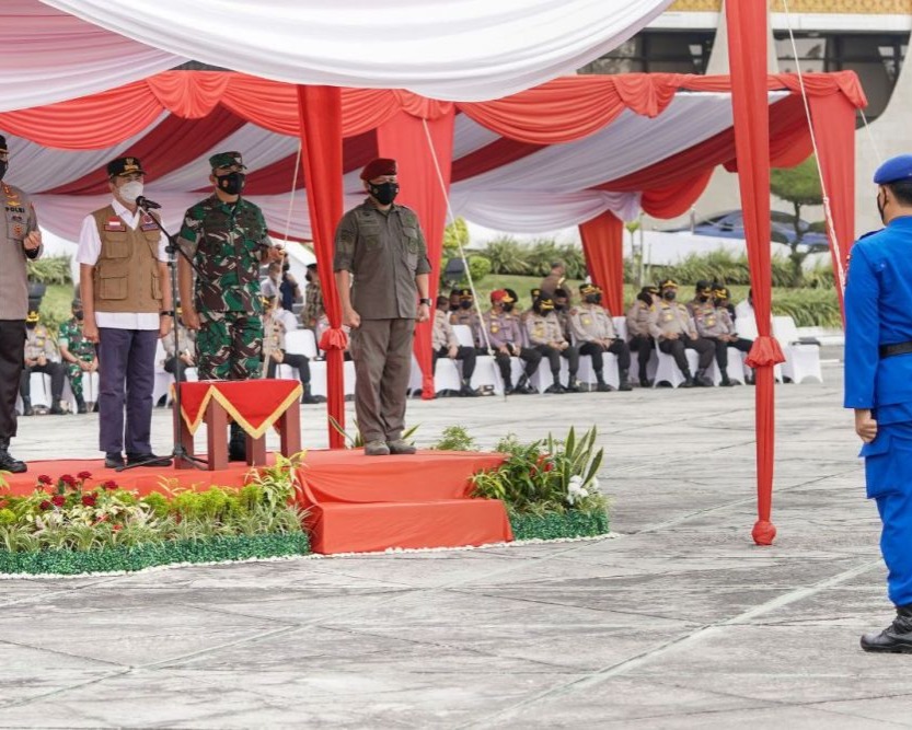 Pimpin Apel Kesiapsiagaan Penanggulangan Kebakaran Hutan dan Lahan, Ini Arahan Gubernur Riau