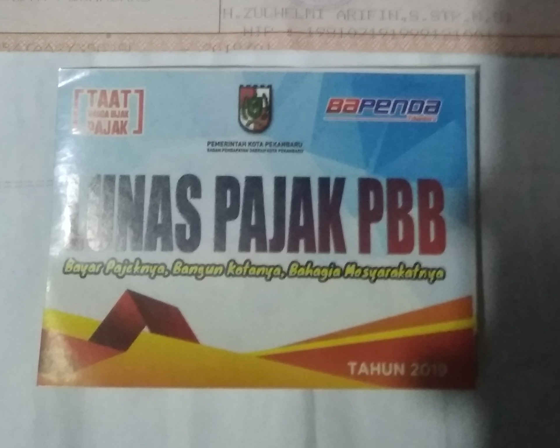 Bapenda Kota Pekanbaru Akan Memperpanjang Pembayaran Pajak PBB Hingga Tanggal 30 September 2019