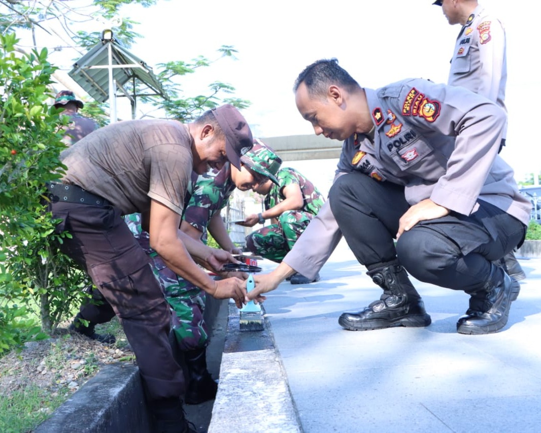 Revitalisasi Situs Budaya dan Religi Dalam Rangka Hari Bhayangkara Ke-77 Tahun 2023, Polres Siak Dapat Apresiasi Dari Tokoh-Tokoh Kabupaten Siak