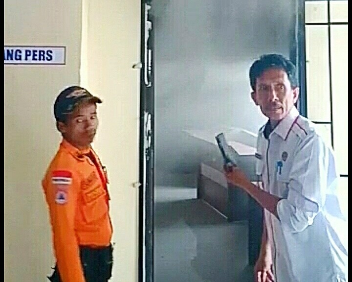 Breaking News Kantor DPRD Kabupaten Mesuji Nyaris Terbakar